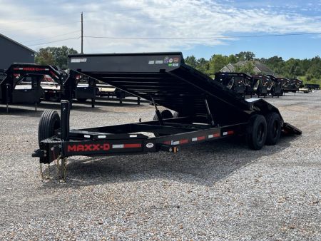 New 2027 MAXX-D 102"x22' 17.5k Power Tilt Equipment Trailer *I BEAM*