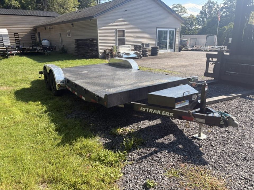 New 2027 PJ Trailers 18" Steel Deck Car Hauler