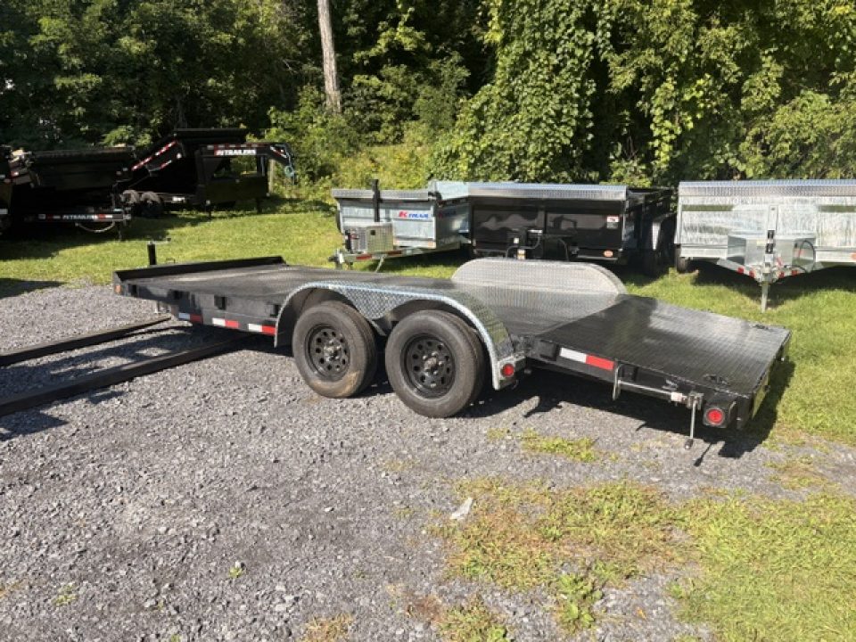 New 2027 PJ Trailers 18" Steel Deck Car Hauler