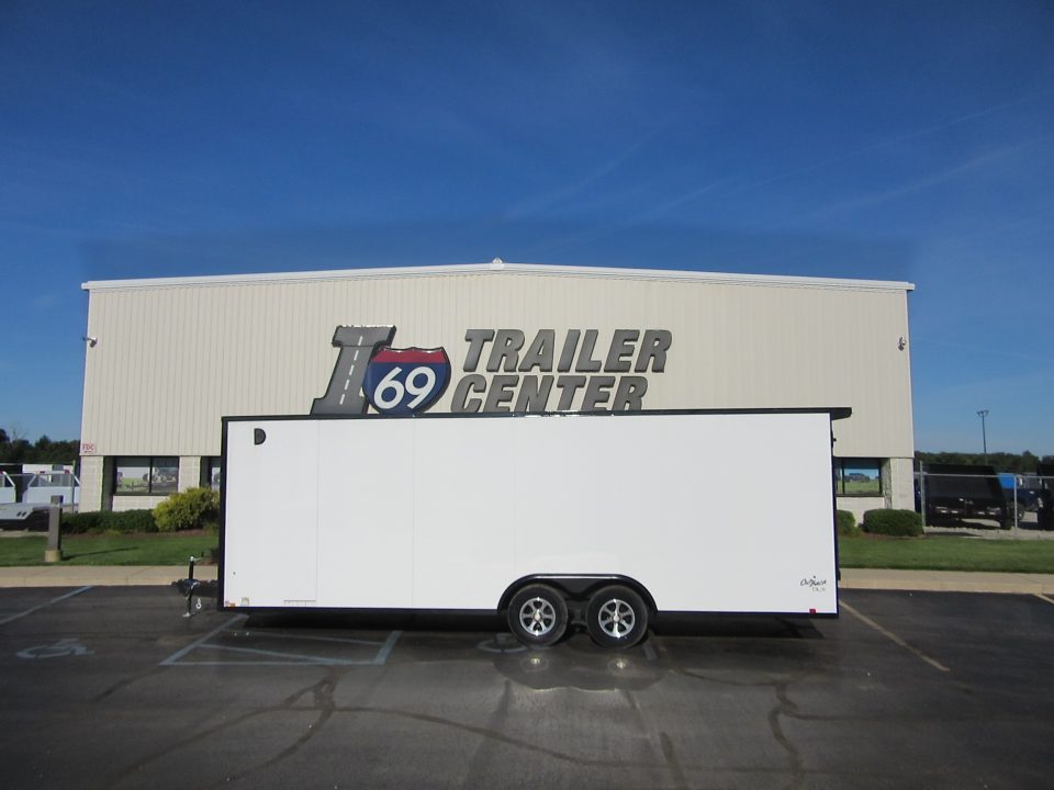 New 2026 Cargo Express 8.5 x 24 KE-DXC10224-100 Car / Racing Trailer 10K / Black Trim / Rear Flare