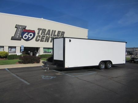 New 2026 Cargo Express 8.5 x 24 KE-DXC10224-100 Car / Racing Trailer 10K / Black Trim / Rear Flare