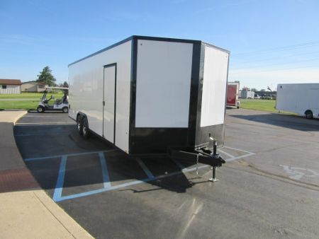 New 2026 Cargo Express 8.5 x 24 KE-DXC10224-100 Car / Racing Trailer 10K / Black Trim / Rear Flare