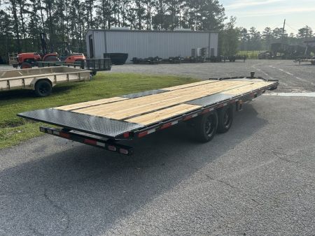 New 2027 Diamond C DET Tilt Trailer, 8.5x24 Full Tilt , Power up & Down, 8K Axles, #12,680 lbs