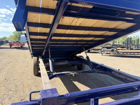 New 2026 Diamond T 8.5-24 Deckover TILT Equipment Hauler 15K GVWR
