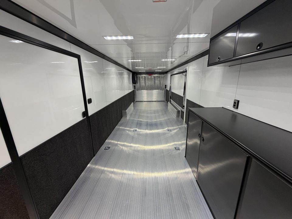 New 2027 8.5X40 inTech Gooseneck Race Trailer