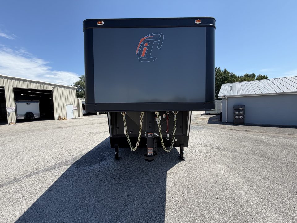 New 2027 8.5X40 inTech Gooseneck Race Trailer