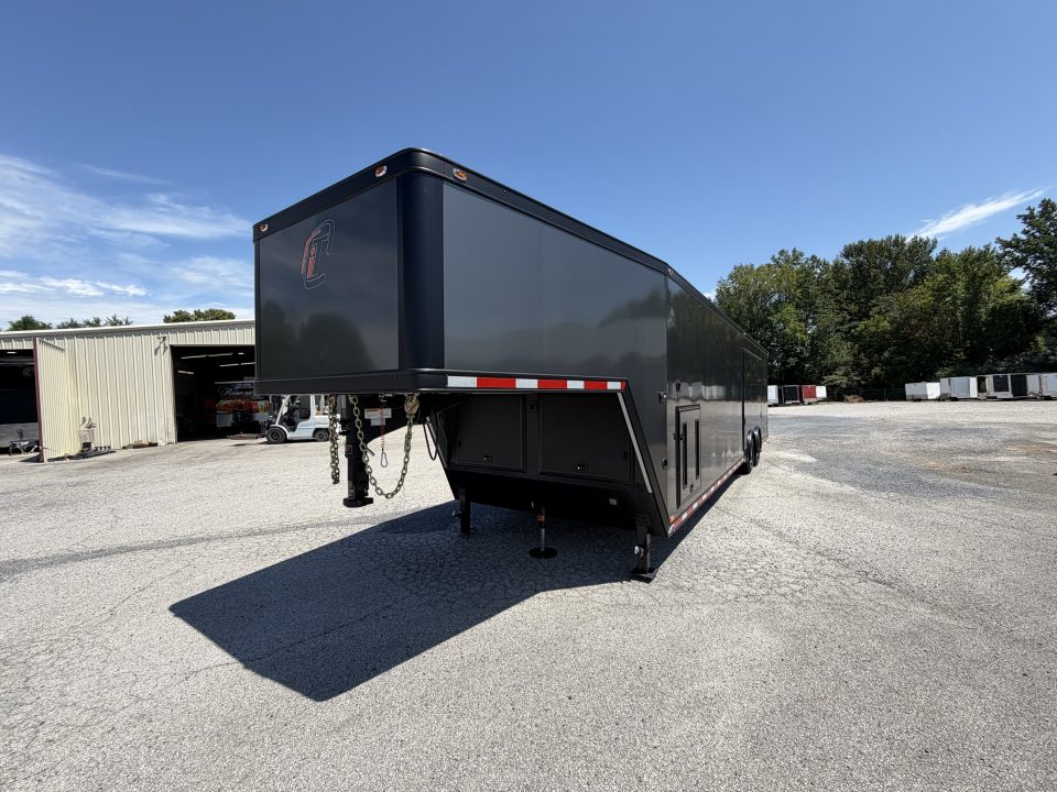 New 2027 8.5X40 inTech Gooseneck Race Trailer
