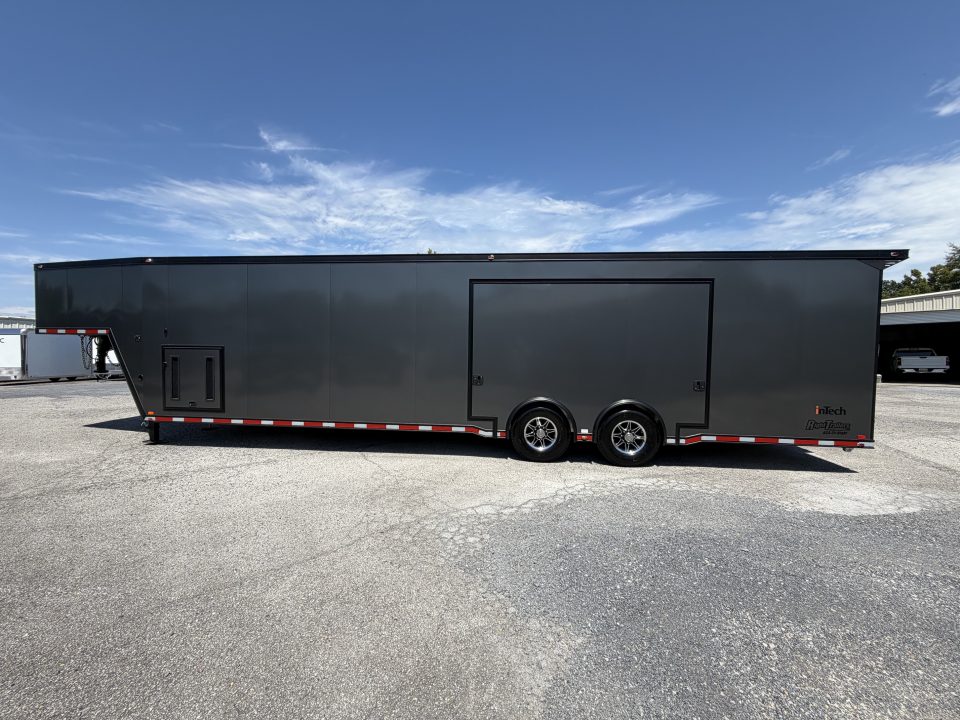 New 2027 8.5X40 inTech Gooseneck Race Trailer