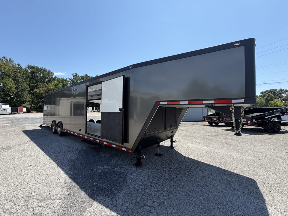 New 2027 8.5X40 inTech Gooseneck Race Trailer