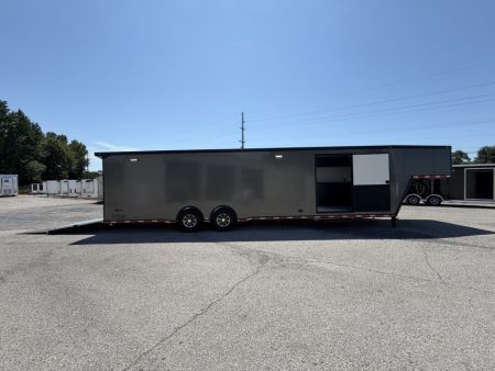 New 2027 8.5X40 inTech Gooseneck Race Trailer