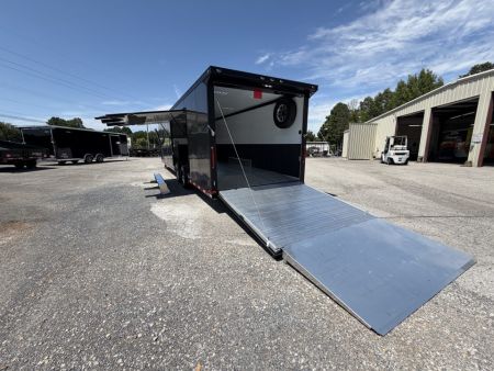 New 2027 8.5X40 inTech Gooseneck Race Trailer