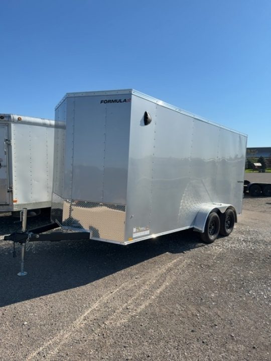 New 2027 Formula Trailers 7X16 TRAVERSE FLAT TOP VNOSE 7K