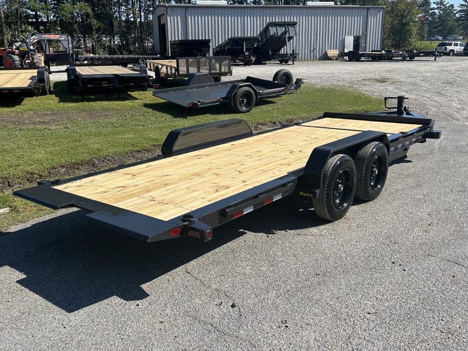New 2027 Big Tex 16TI Tilt Trailer, 83X20 (16ft Tilt+4ft Stationary), 8K Axles, I-Beam Frame , Fork Holders
