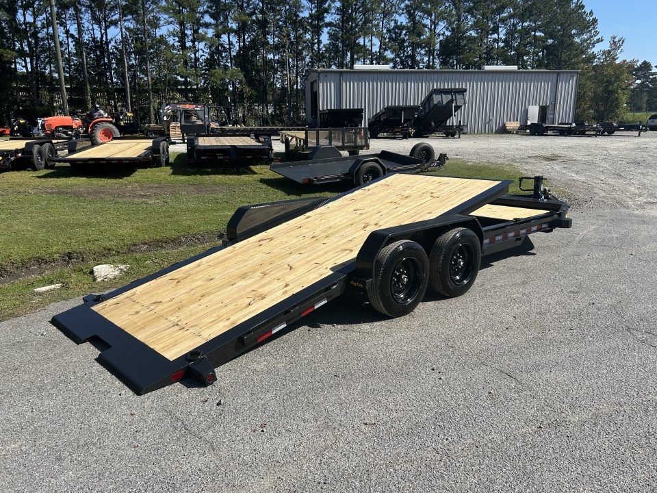 New 2027 Big Tex 16TI Tilt Trailer, 83X20 (16ft Tilt+4ft Stationary), 8K Axles, I-Beam Frame , Fork Holders