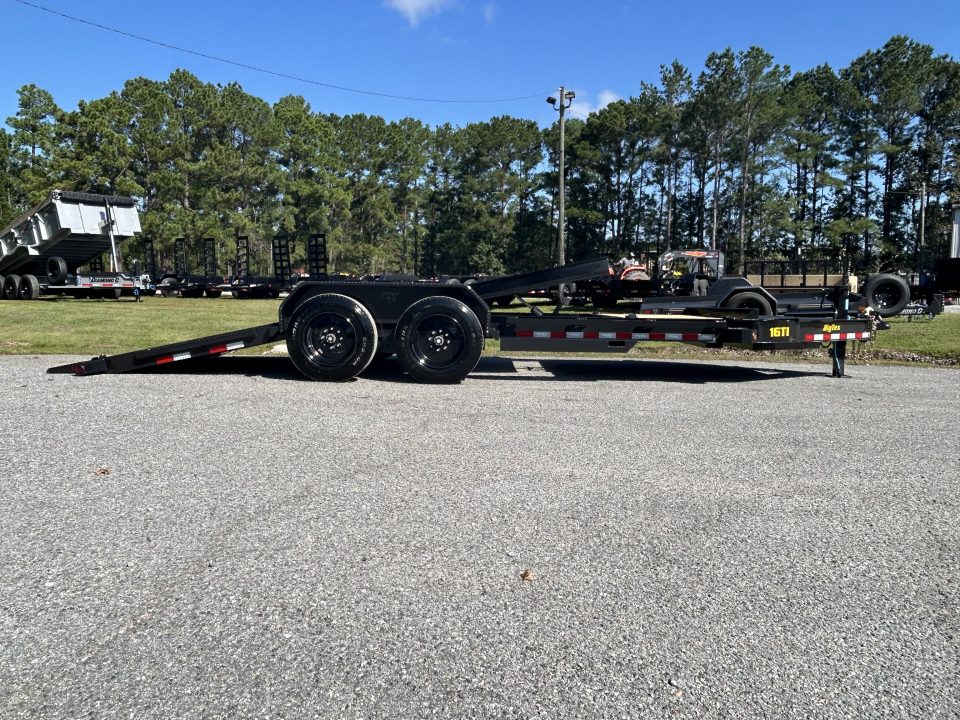 New 2027 Big Tex 16TI Tilt Trailer, 83X20 (16ft Tilt+4ft Stationary), 8K Axles, I-Beam Frame , Fork Holders