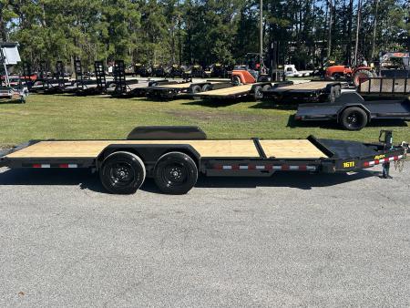 New 2027 Big Tex 16TI Tilt Trailer, 83X20 (16ft Tilt+4ft Stationary), 8K Axles, I-Beam Frame , Fork Holders