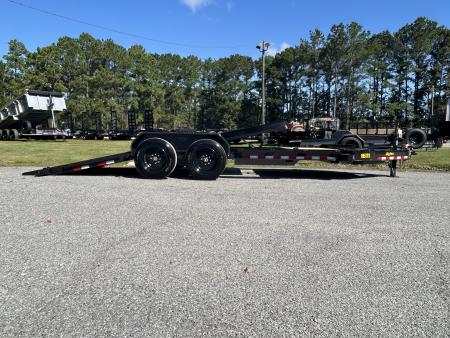 New 2027 Big Tex 16TI Tilt Trailer, 83X20 (16ft Tilt+4ft Stationary), 8K Axles, I-Beam Frame , Fork Holders