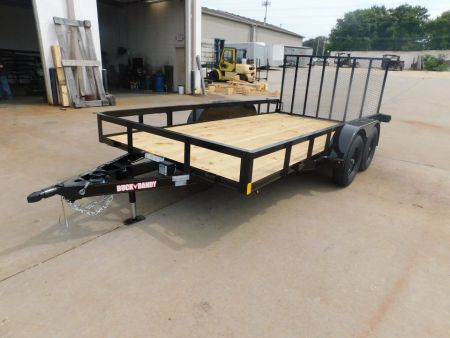 New 2027 Buck Dandy 83X14 7000 GVWR Utility Trailer