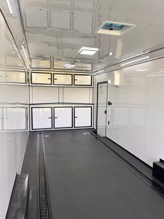 New 2027 Rock Solid Cargo 8.5x28 Race Trailer -7'6" Finished Interior-7000LB Spread Torsion-RECESSED E-TRACK-Car/Race Trailer