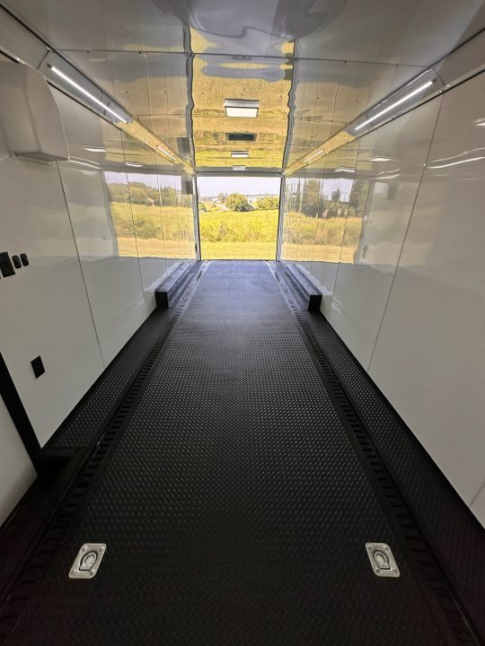 New 2027 Rock Solid Cargo 8.5x28 Race Trailer -7'6" Finished Interior-7000LB Spread Torsion-RECESSED E-TRACK-Car/Race Trailer