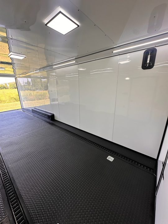 New 2027 Rock Solid Cargo 8.5x28 Race Trailer -7'6" Finished Interior-7000LB Spread Torsion-RECESSED E-TRACK-Car/Race Trailer