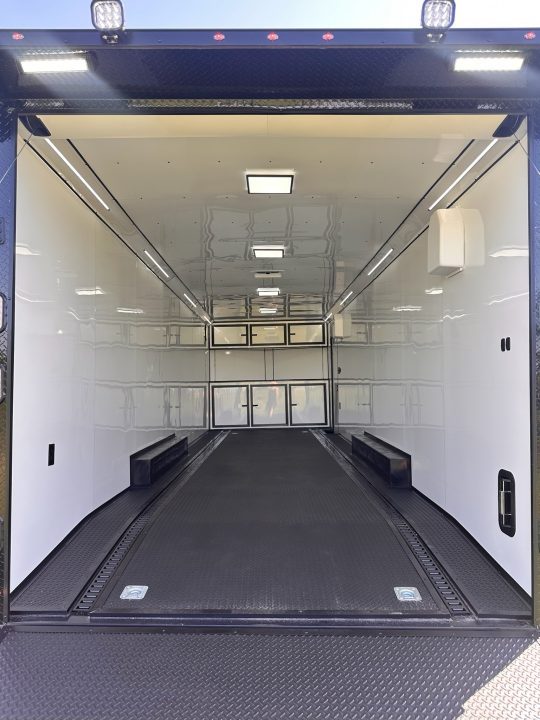 New 2027 Rock Solid Cargo 8.5x28 Race Trailer -7'6" Finished Interior-7000LB Spread Torsion-RECESSED E-TRACK-Car/Race Trailer