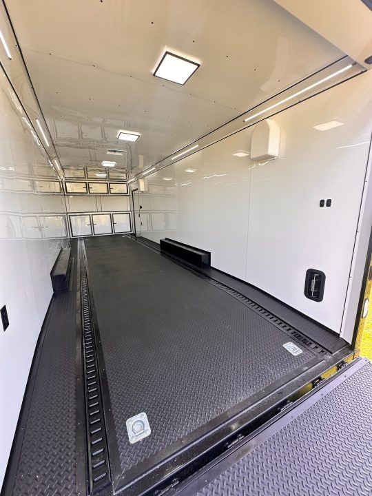 New 2027 Rock Solid Cargo 8.5x28 Race Trailer -7'6" Finished Interior-7000LB Spread Torsion-RECESSED E-TRACK-Car/Race Trailer