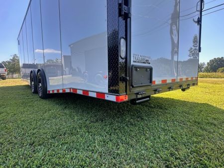 New 2027 Rock Solid Cargo 8.5x28 Race Trailer -7'6" Finished Interior-7000LB Spread Torsion-RECESSED E-TRACK-Car/Race Trailer
