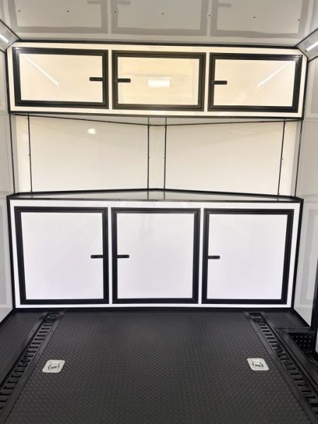 New 2027 Rock Solid Cargo 8.5x28 Race Trailer -7'6" Finished Interior-7000LB Spread Torsion-RECESSED E-TRACK-Car/Race Trailer