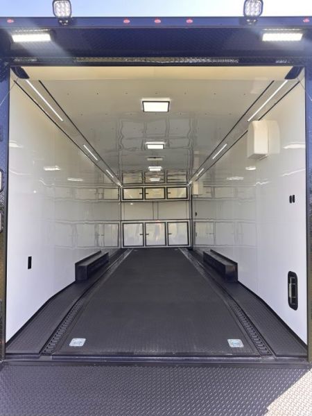New 2027 Rock Solid Cargo 8.5x28 Race Trailer -7'6" Finished Interior-7000LB Spread Torsion-RECESSED E-TRACK-Car/Race Trailer
