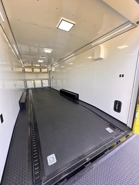 New 2027 Rock Solid Cargo 8.5x28 Race Trailer -7'6" Finished Interior-7000LB Spread Torsion-RECESSED E-TRACK-Car/Race Trailer