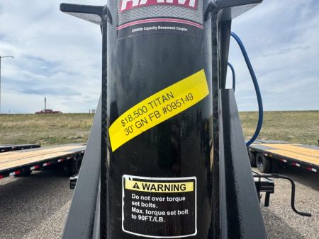 New 2026 Titan Trailer 30' WIDE GLIDE TANDEM DUAL Deckover Trailer