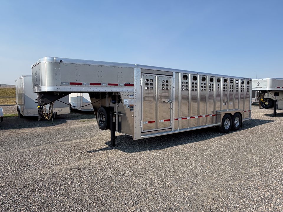 New 2027 Wilson Trailer Company 24' RANCH HAND Stock Trailer