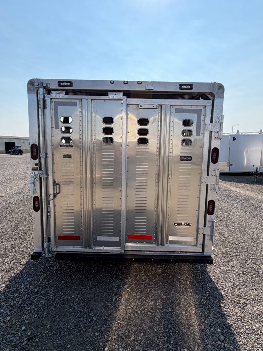 New 2027 Wilson Trailer Company 24' RANCH HAND Stock Trailer