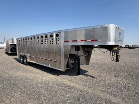 New 2027 Wilson Trailer Company 24' RANCH HAND Stock Trailer