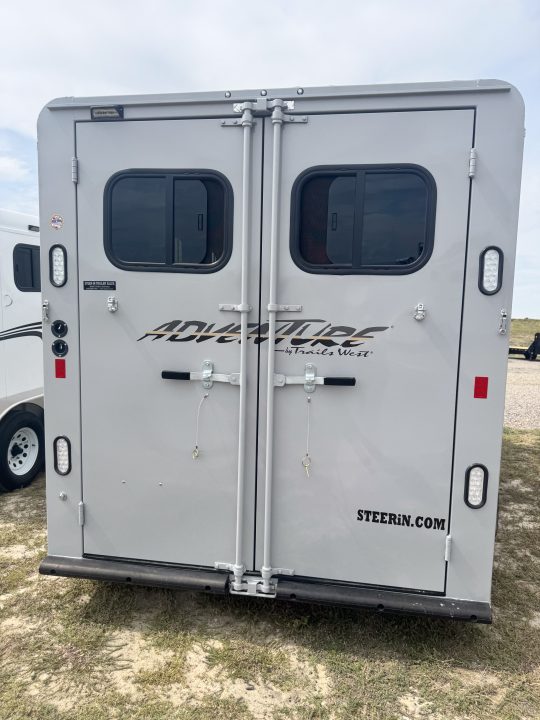 New 2027 Trails West 3H Adventure MX II BH Horse Trailer