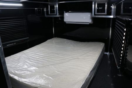 New 2026 Cargo Mate 8.5 X 44 ELIMINATOR SS RACE TRAILER W/ BATH, BED AND MUCH MORE