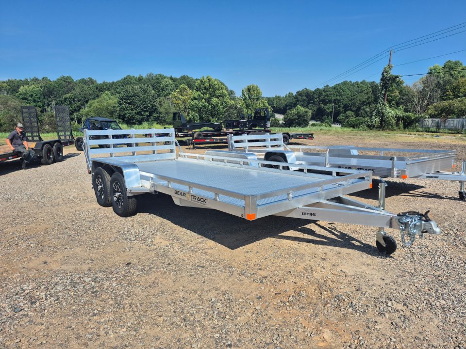 New 2027 Bear Track 81" x 194" Tandem Axle Utility Trailer
