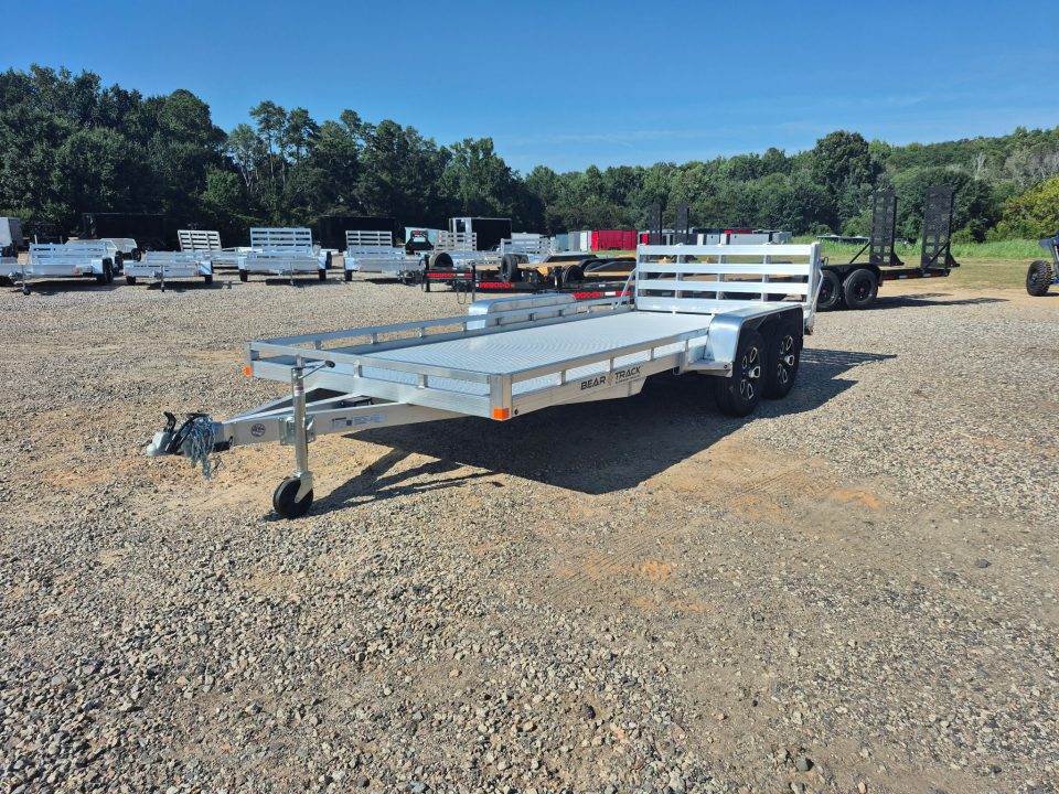 New 2027 Bear Track 81" x 194" Tandem Axle Utility Trailer