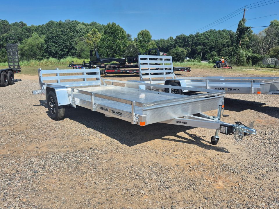 New 2027 Bear Track 80" x 180" Single Axle Utility Trailer