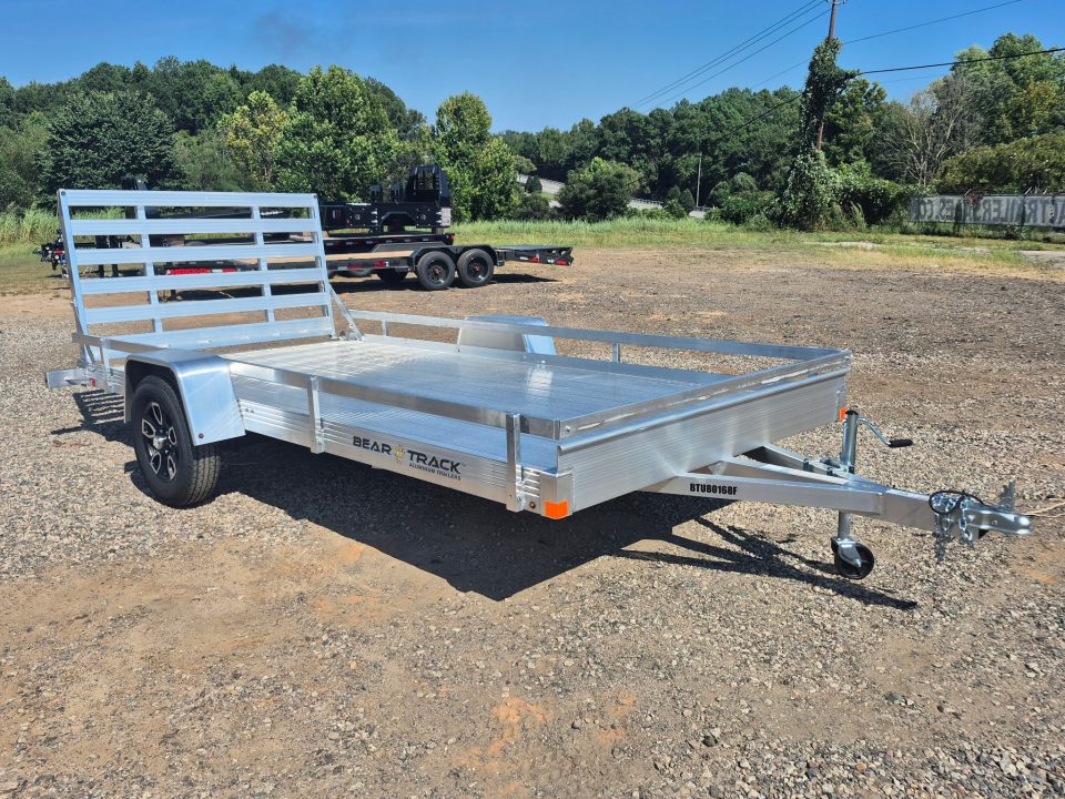 New 2027 Bear Track 80" x 168" Single Axle Utility Trailer