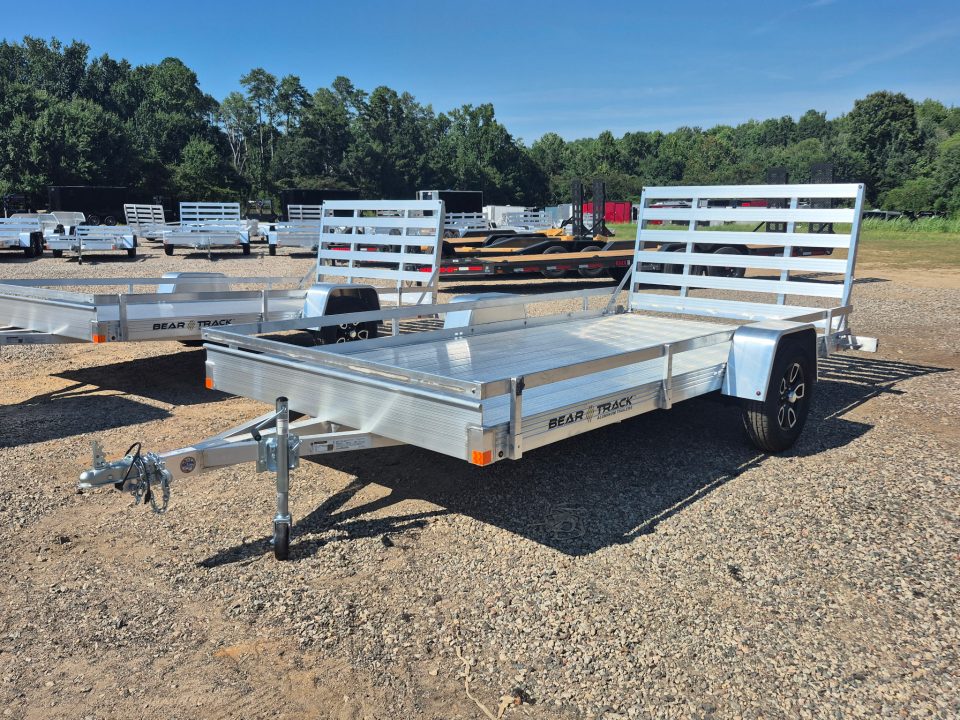 New 2027 Bear Track 80" x 168" Single Axle Utility Trailer