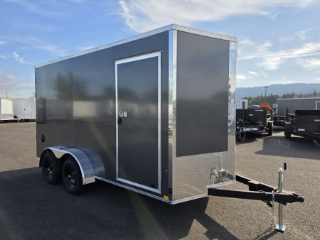 New 2026 Formula 7x14 Traverse Enclosed Trailer w/ D-Rings 7k GVWR