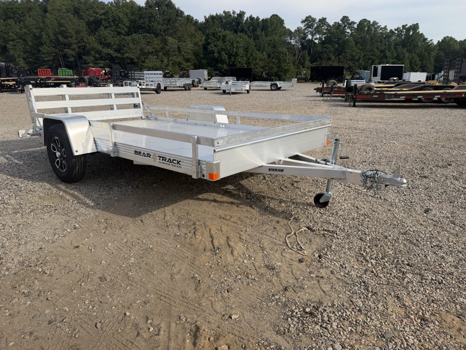 New 2027 Bear Track 76" X 144" Single Axle Utility Trailer