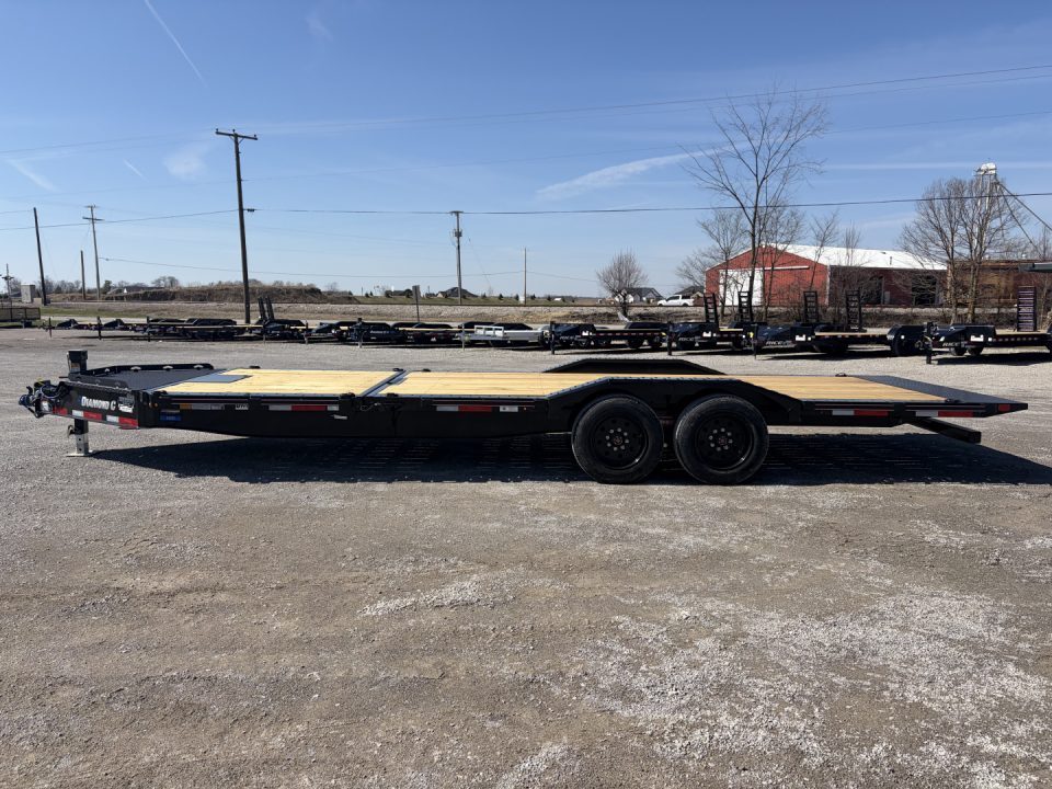 New 2027 Diamond C Trailers HXD208L24X102 (24' x 102") 18K Full Width Partial Tilt Equipment Trailer