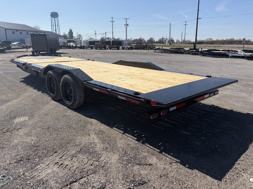 New 2027 Diamond C Trailers HXD208L24X102 (24' x 102") 18K Full Width Partial Tilt Equipment Trailer
