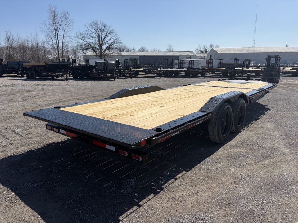 New 2027 Diamond C Trailers HXD208L24X102 (24' x 102") 18K Full Width Partial Tilt Equipment Trailer