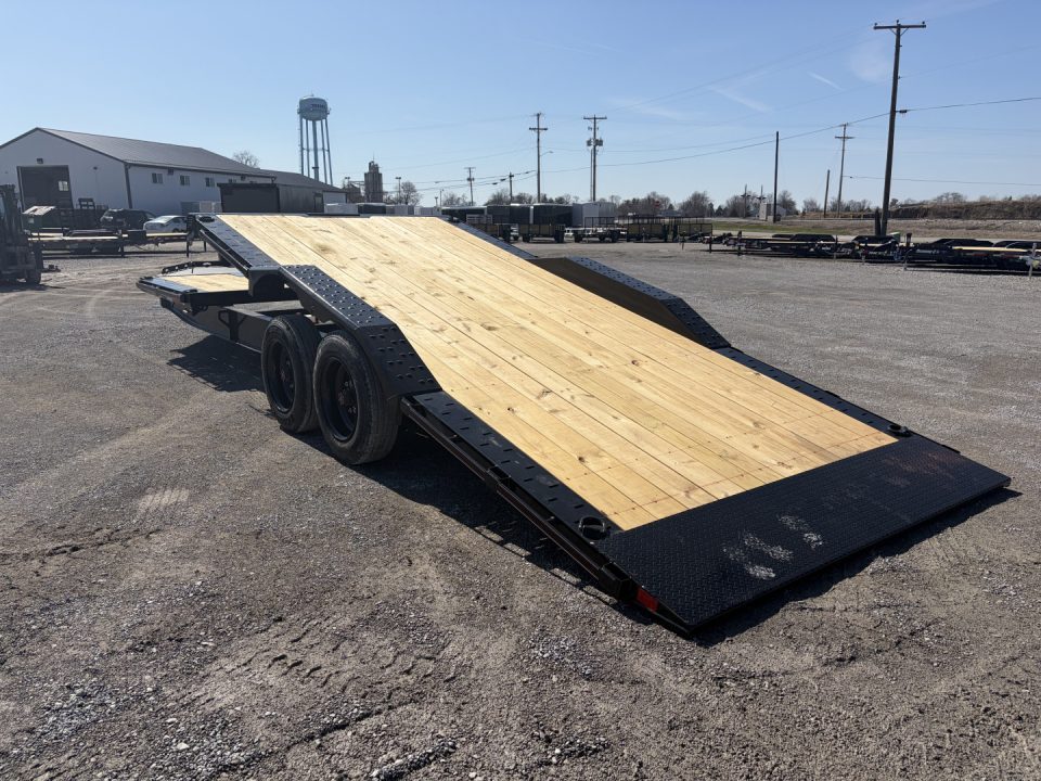 New 2027 Diamond C Trailers HXD208L24X102 (24' x 102") 18K Full Width Partial Tilt Equipment Trailer