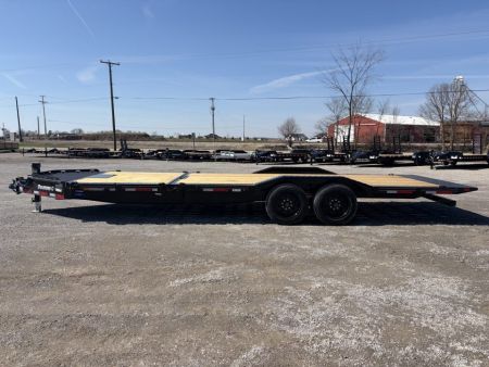 New 2027 Diamond C Trailers HXD208L24X102 (24' x 102") 18K Full Width Partial Tilt Equipment Trailer