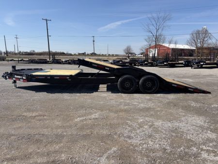 New 2027 Diamond C Trailers HXD208L24X102 (24' x 102") 18K Full Width Partial Tilt Equipment Trailer